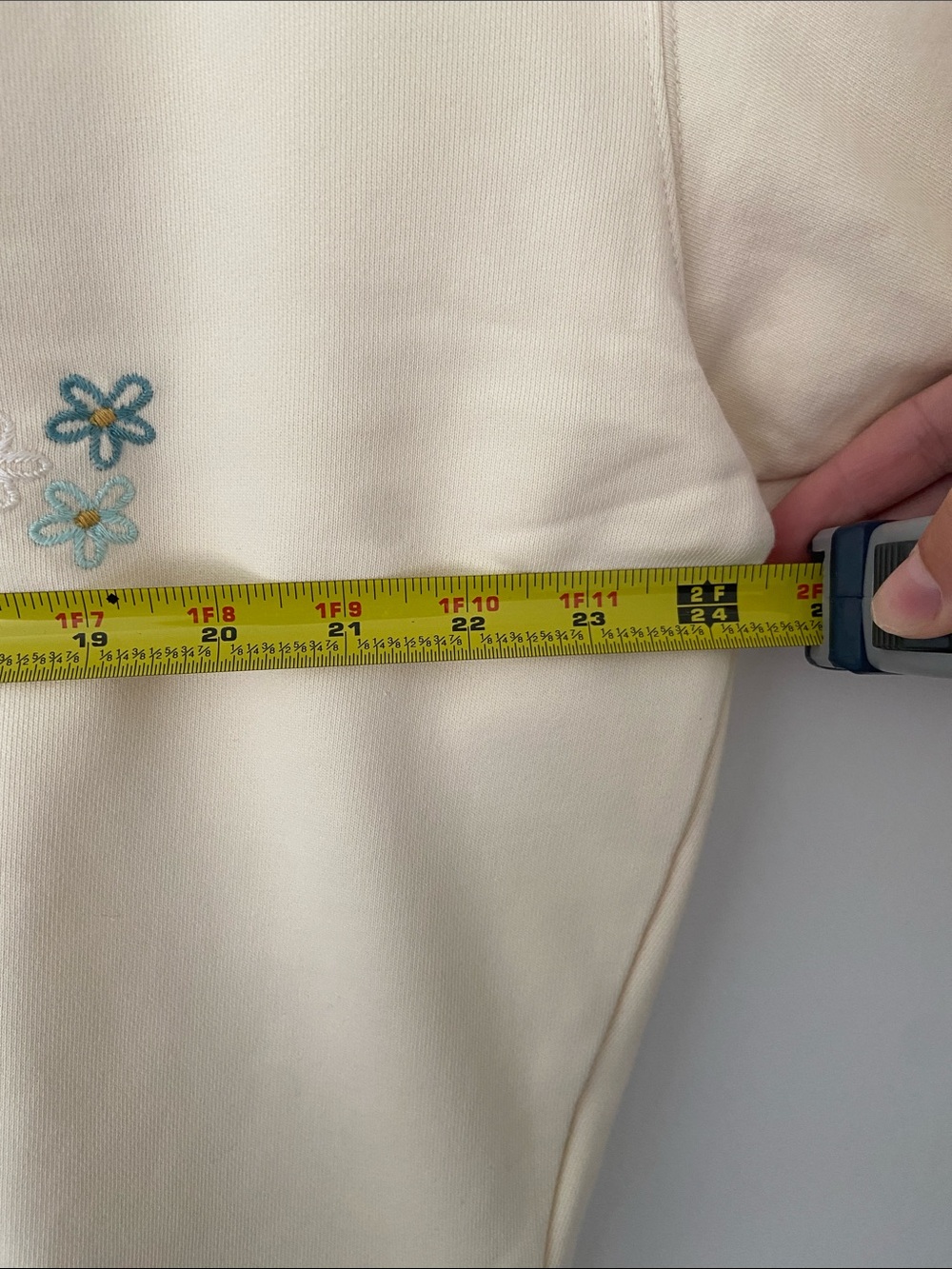 Driftwood Butter Yellow Embroidered Sweatshirt - Picture 6 of 9